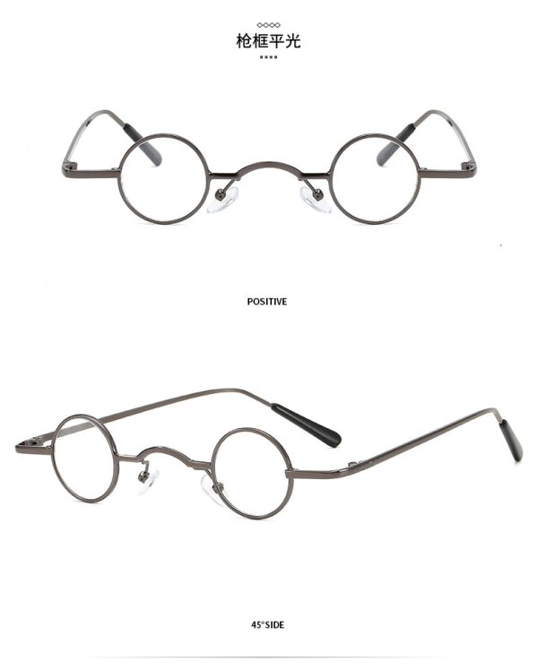 Unisex Hip Hop gafas de sol extra pequeñas - Imagen 2