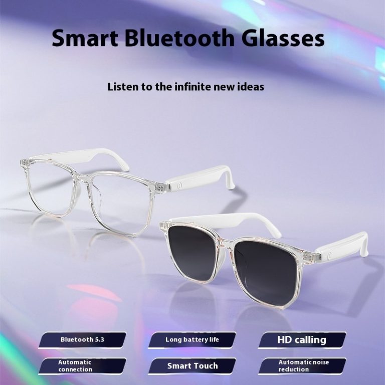 Gafas de sol inteligentes con Bluetooth, polarizadas, resistentes a los rayos UV y a la luz azul.