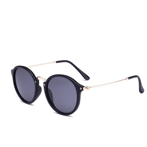 Gafas de sol redondas de metal, estilo retro, para hombre y mujer - Imagen 5