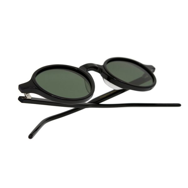 Gafas de sol polarizadas con placa de montura circular - Imagen 2