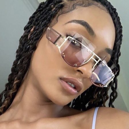 Gafas de sol para mujer Hip Hop