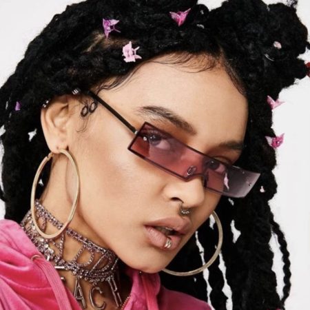 Gafas de sol para mujer rectangulares