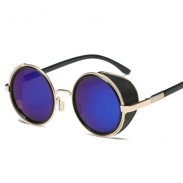 Gafas de sol para mujer redondas retro con protección UV - Imagen 10