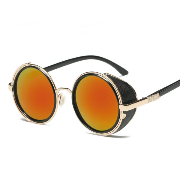 Gafas de sol para mujer redondas retro con protección UV - Imagen 8