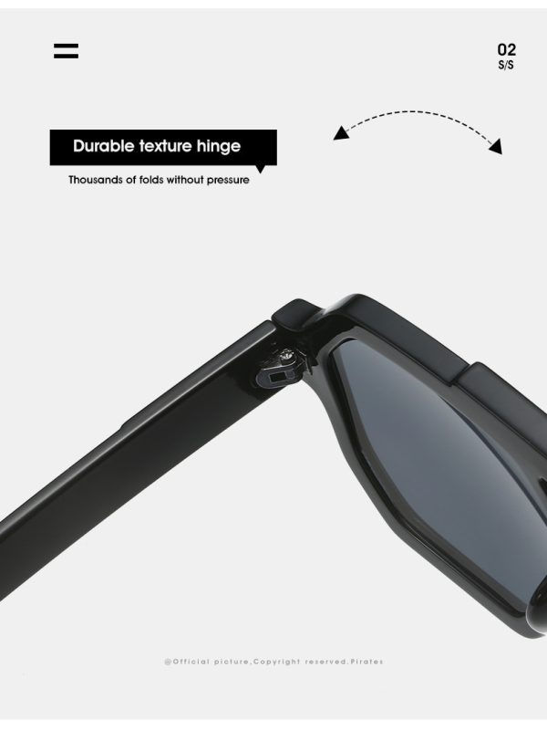 Gafas de sol de doble haz poligonales piloto - Imagen 7