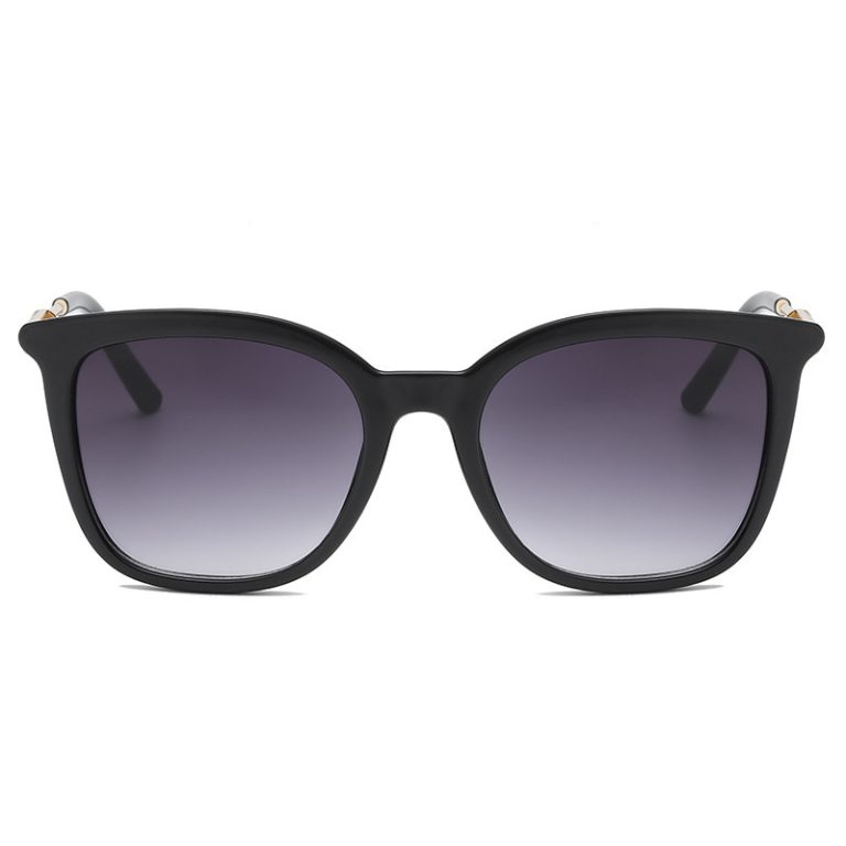 Gafas de sol para mujer huecas de metal estilo street shot vintage - Imagen 7