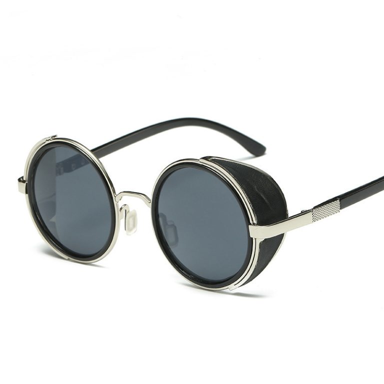 Gafas de sol para mujer redondas retro con protección UV - Imagen 7