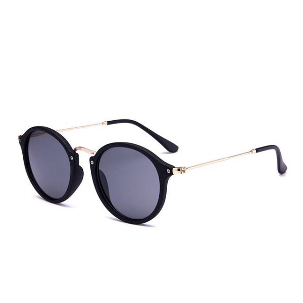 Gafas de sol redondas de metal, estilo retro, para hombre y mujer - Imagen 4