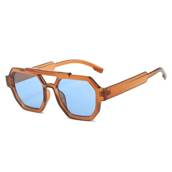 Gafas de sol de doble haz poligonales piloto - Imagen 6